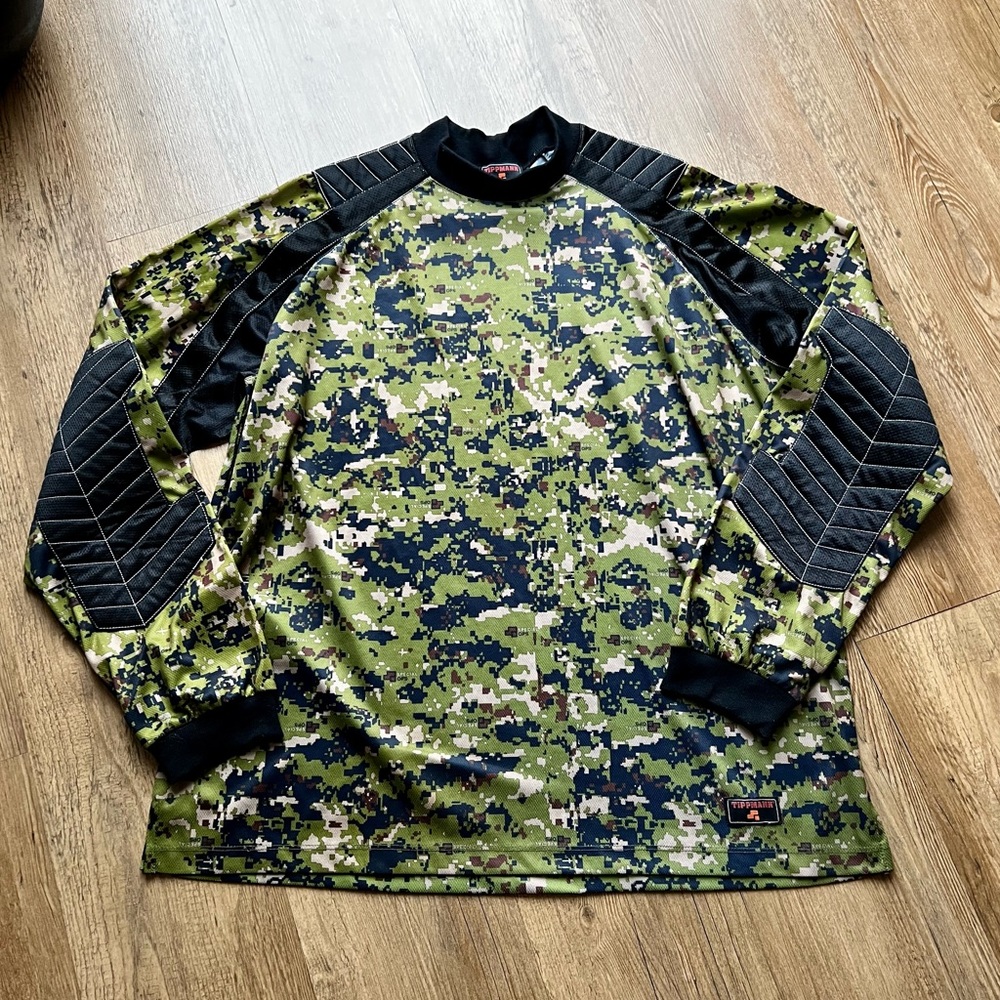 TIPPMANN FUSION BATTLE JERSEY Camo Long Sleeve XL